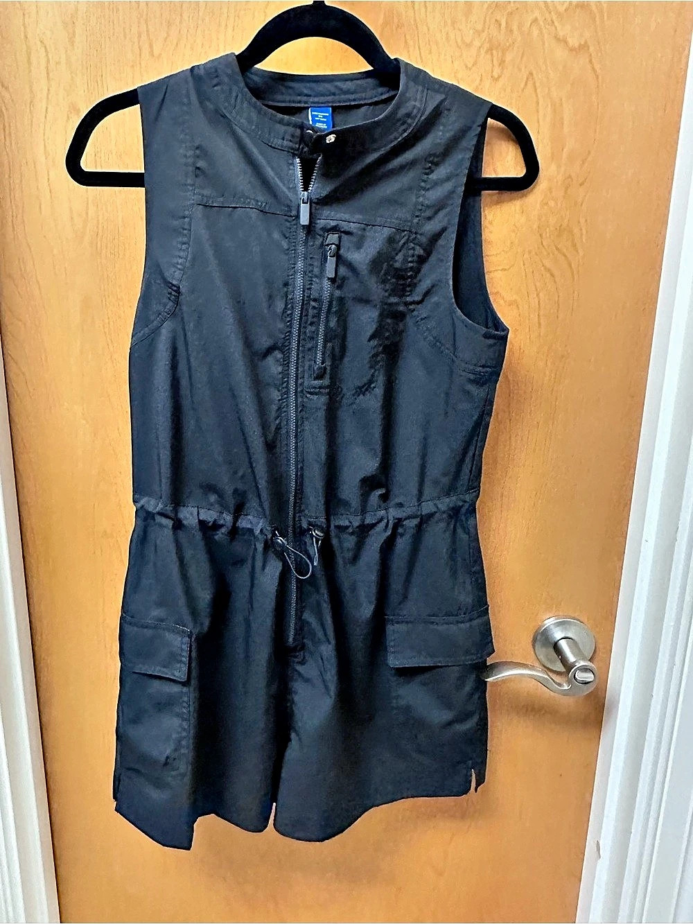 Old Navy Black Utility Vest Romper Size XS